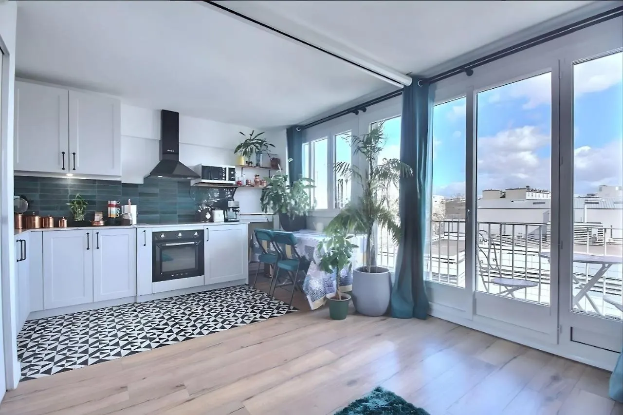 Paradis Du Canal St-Martin Et Jardin Villemin Paris Apartment